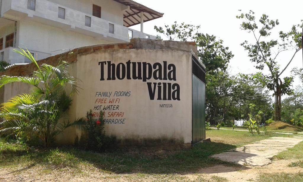 Thotupola Villa - Мірісса Екстер'єр фото